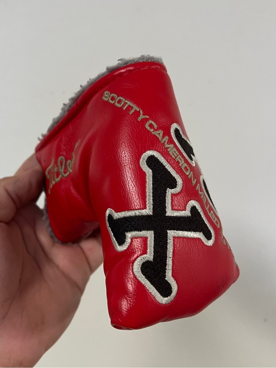 Scotty Cameron Other - Titleist Scotty Cameron Red-X AM&E Original 2004 Velcro Putter Headcover EUC